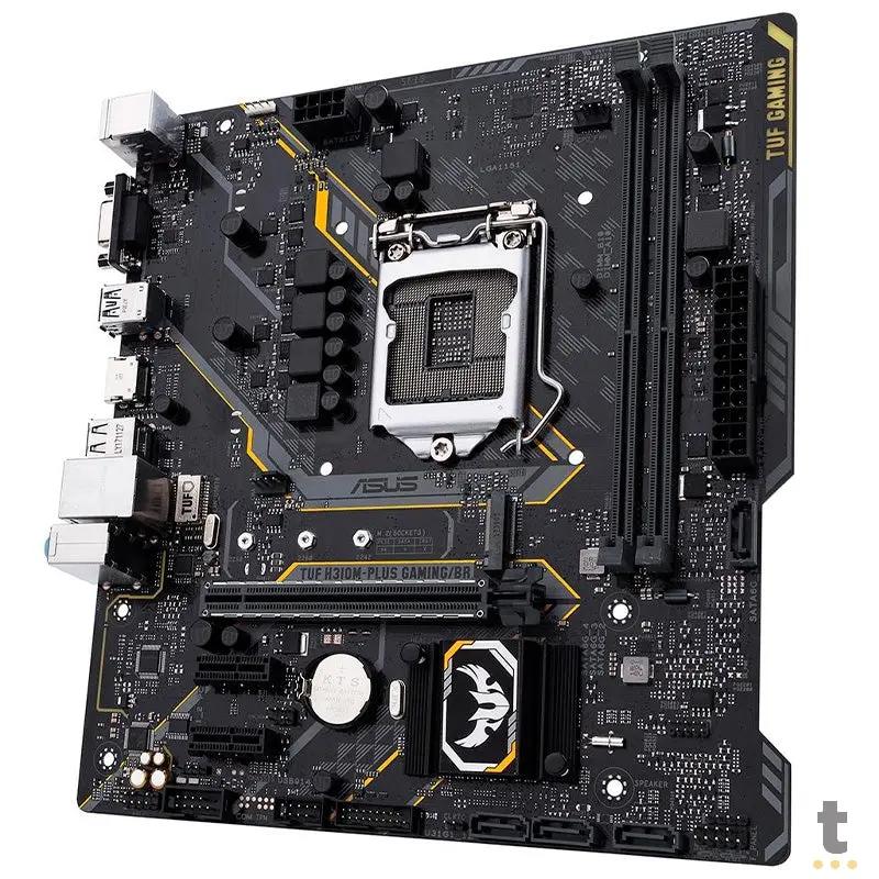 Placa Mae Asus Tuf H310m-Plus Gaming/Br Intel Ddr4 Hdmi Vga Socket 1151 (8a E 9a Ger Intel) Truedata