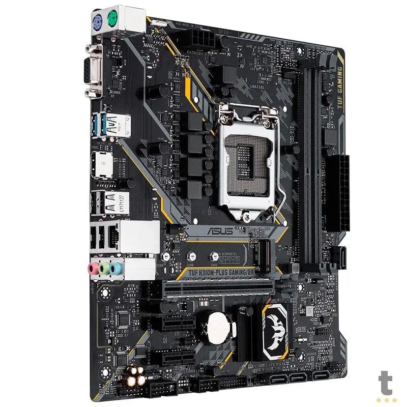Placa Mae Asus Tuf H310m-Plus Gaming/Br Intel Ddr4 Hdmi Vga Socket 1151 (8a E 9a Ger Intel) Truedata