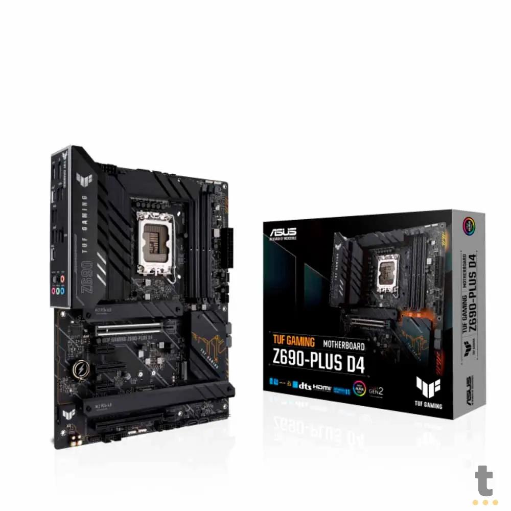 Placa Mae Asus Z690-PLUS D4 Atx Lga 1700 Ddr4 Hdmi USB Displayport (12a Geração) Truedata