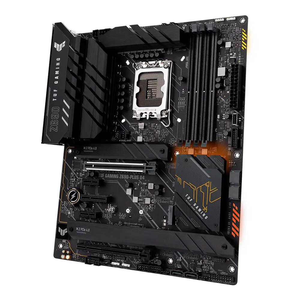 Placa Mae Asus Z690M-PLUS D4 mAtx Lga 1700 Ddr4 Hdmi USB Displayport (12a Geração) Truedata