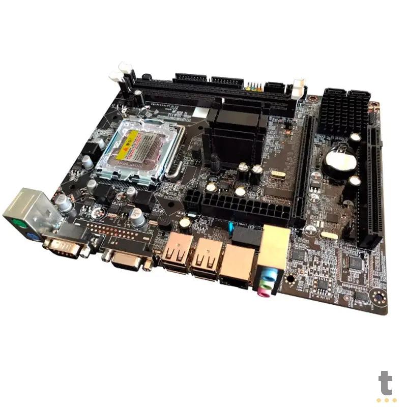 Placa Mae Bluecase Bmbg41-D Ddr3 Vga Socket 775 Bulk Truedata