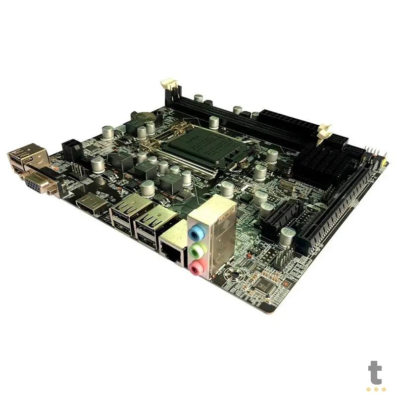 Placa Mae Bluecase Bmbh61-D Ddr3 16gb Vga Hdmi 10/100/1000 Socket 1155 Bulk Truedata