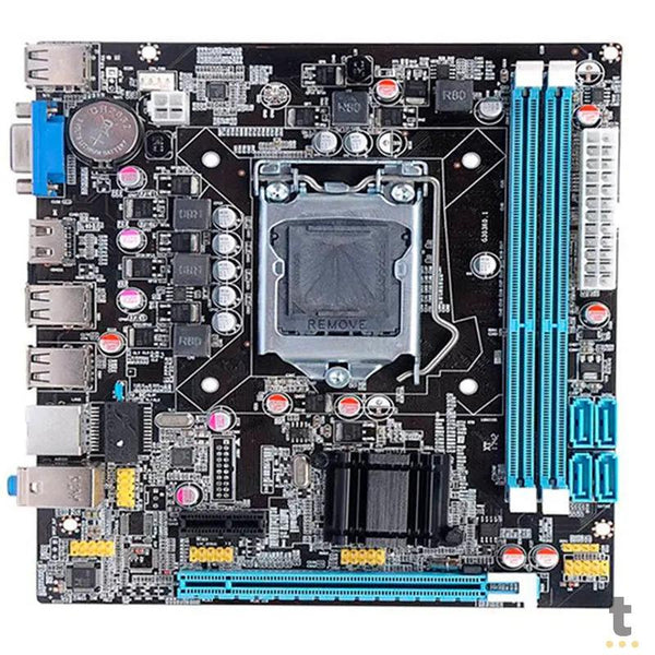 Placa Mae Bluecase Bmbh61-S Ddr3 16gb Vga Hdmi Socket 1155 Bulk