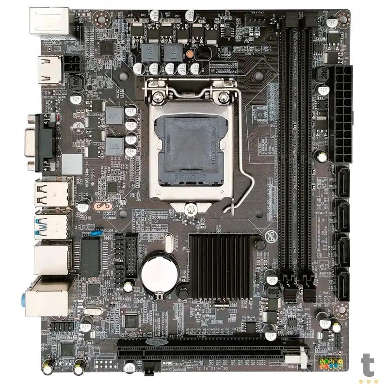 Placa Mae Bluecase H110-D Bulk Ddr4 Lga 1151 6a E 7a Ger Vga Hdmi - BMBH110-D Truedata