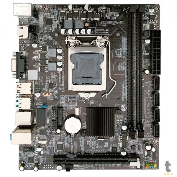 Placa Mae Bluecase H110-D Bulk Ddr4 Lga 1151 6a E 7a Ger Vga Hdmi - BMBH110-D