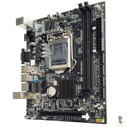 Placa Mae Bluecase H110-D Bulk Ddr4 Lga 1151 6a E 7a Ger Vga Hdmi - BMBH110-D Truedata