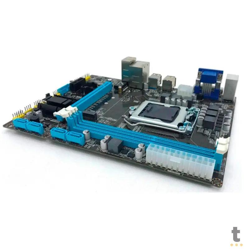 Placa Mae Bluecase H110-Z Ddr4 Lga 1151 6a E 7a Ger Vga Dvi Hdmi Truedata
