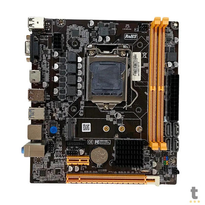 Placa Mae BrazilPC BPC-H310/B250M Ddr4 Vga Hdmi m.2 Socket 1151 - BPC-H310/B250M.2-STG Truedata
