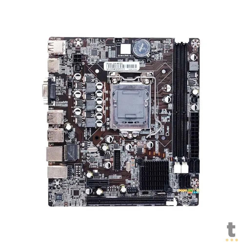 Placa Mae Duex DX H61ZG Socket 1155 DDR3 Truedata
