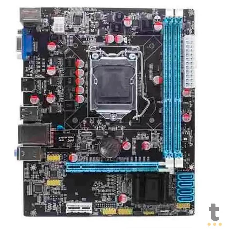 Placa Mae Foxconn H61m Ght Tg-H61 Ddr3 16gb Vga Hdmi Socket 1155 Box Truedata