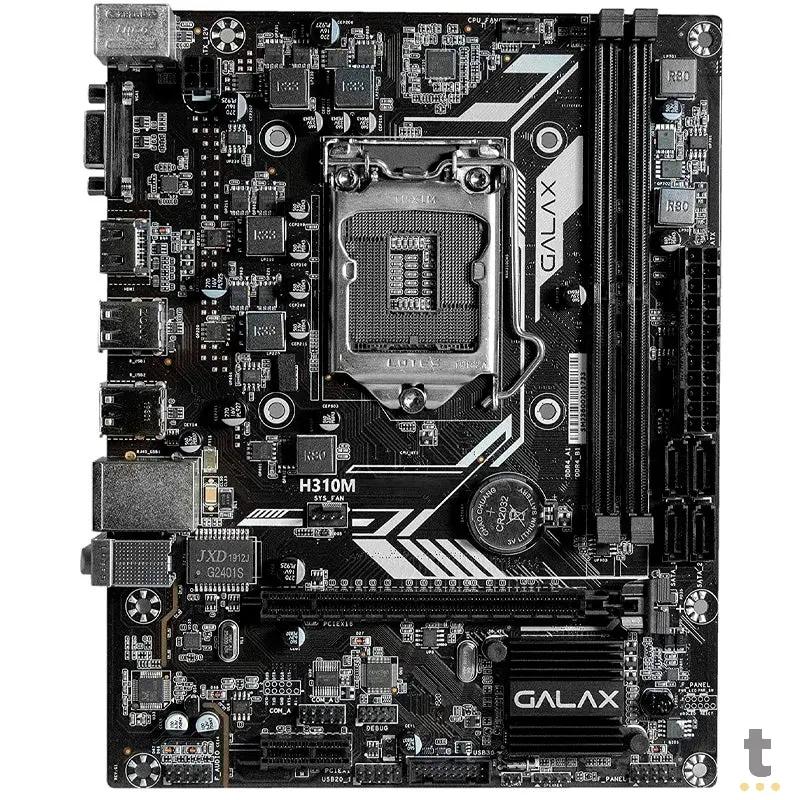 Placa Mae Galax H310 Intel Ddr4 Hdmi Vga Socket 1151 (8a E 9a Ger Intel) - IH31CMAGL01CW Truedata