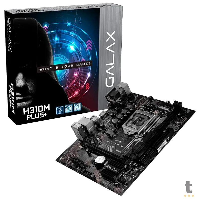 Placa Mae Galax H310m Plus Intel Ddr4 Hdmi Vga Socket 1151 (8a E 9a Ger Intel) - IH31CMAGCXJ1CW Truedata