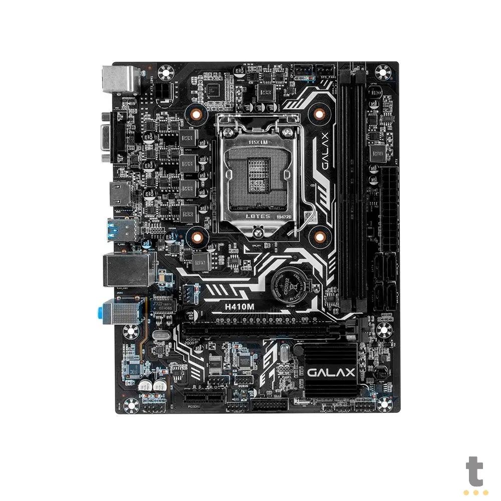 Placa Mae Galax H410M Elite Lga 1200 Ddr4 2666Mhz Vga Hdmi (10a Geração) - IH410MAGBAY1CW Truedata