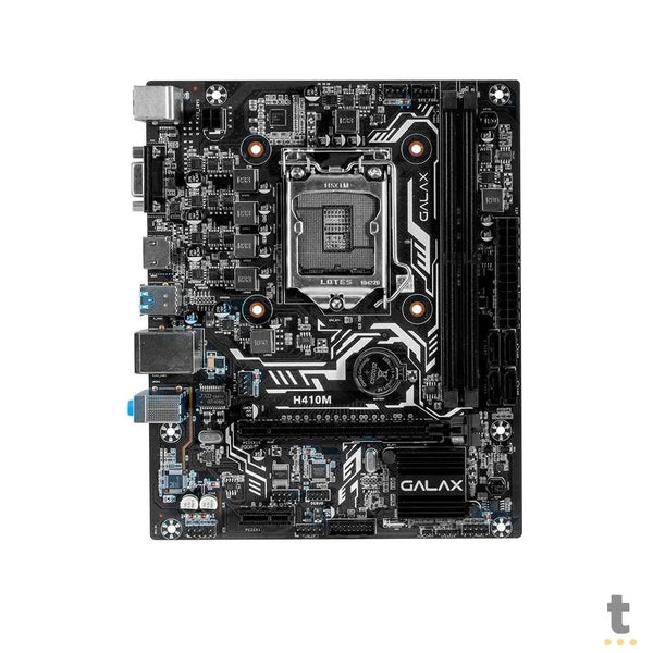 Placa Mae Galax H410M Elite Lga 1200 Ddr4 2666Mhz Vga Hdmi (10a Geração) - IH410MAGBAY1CW