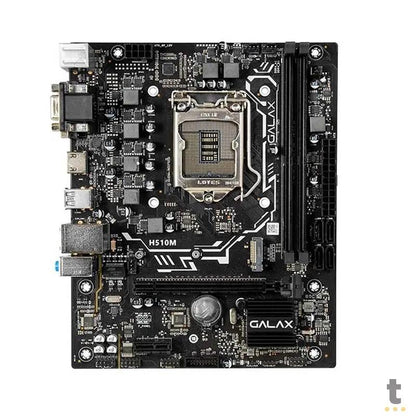 Placa Mae Galax H510M Matx Lga 1200 Ddr4 2666Mhz Hdmi Vga M.2 (10a e 11a Geração) - IH510MAGCGY1CW Truedata