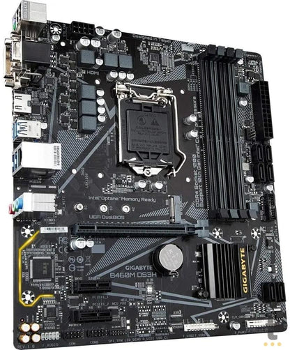 Placa Mae Gigabyte B460M Lga 1200 DS3H Ddr4 2933mhz Hdmi M2. Usb 3.1 Ultra Durable (10a Geração) Truedata