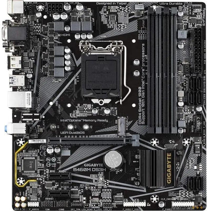 Placa Mae Gigabyte B460M Lga 1200 DS3H Ddr4 2933mhz Hdmi M2. Usb 3.1 Ultra Durable (10a Geração) Truedata
