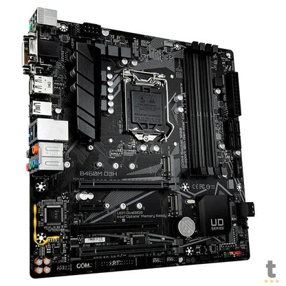 Placa Mae Gigabyte B460M Lga 1200 Dh3 Ddr4 2933mhz Hdmi M2. Usb 3.1 Ultra Durable (10a Geração) Truedata