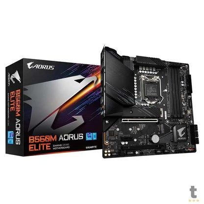 Placa Mae Gigabyte B560M Aorus Elite Lga 1200 Ddr4 2933mhz Hdmi M.2 Usb 3.2 (10a e 11a Geração) Truedata