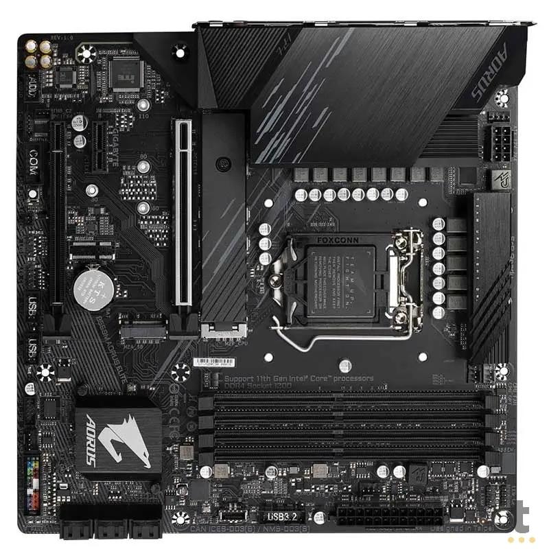 Placa Mae Gigabyte B560M Aorus Elite Lga 1200 Ddr4 2933mhz Hdmi M.2 Usb 3.2 (10a e 11a Geração) Truedata