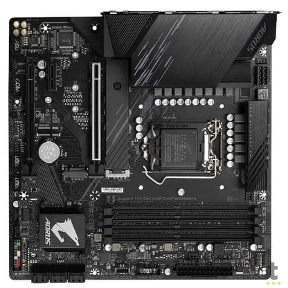 Placa Mae Gigabyte B560M Aorus Elite Lga 1200 Ddr4 2933mhz Hdmi M.2 Usb 3.2 (10a e 11a Geração) Truedata