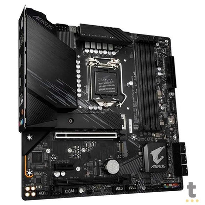 Placa Mae Gigabyte B560M Aorus Elite Lga 1200 Ddr4 2933mhz Hdmi M.2 Usb 3.2 (10a e 11a Geração) Truedata