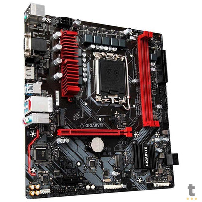 Placa Mae Gigabyte B660M Matx Lga 1700 Ddr4 Hdmi Displayport D-Sub M.2 NVME (12a Geração) Truedata