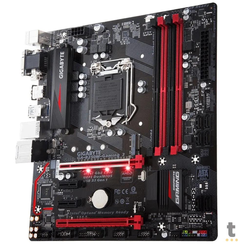 Placa Mae Gigabyte Ga-B250m-Gaming 3 Ddr4 Lga 1151 Truedata