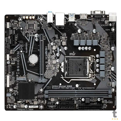 Placa Mae Gigabyte H510M-H Matx Lga 1200 Ddr4 2666Mhz Hdmi M.2 (10a e 11a Geração) Truedata