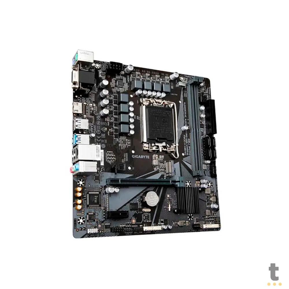 Placa Mae Gigabyte H610M H Matx Intel Lga 1700 Ddr4 Hdmi USB 3.2 D-Sub M.2 (12a Geração) Truedata