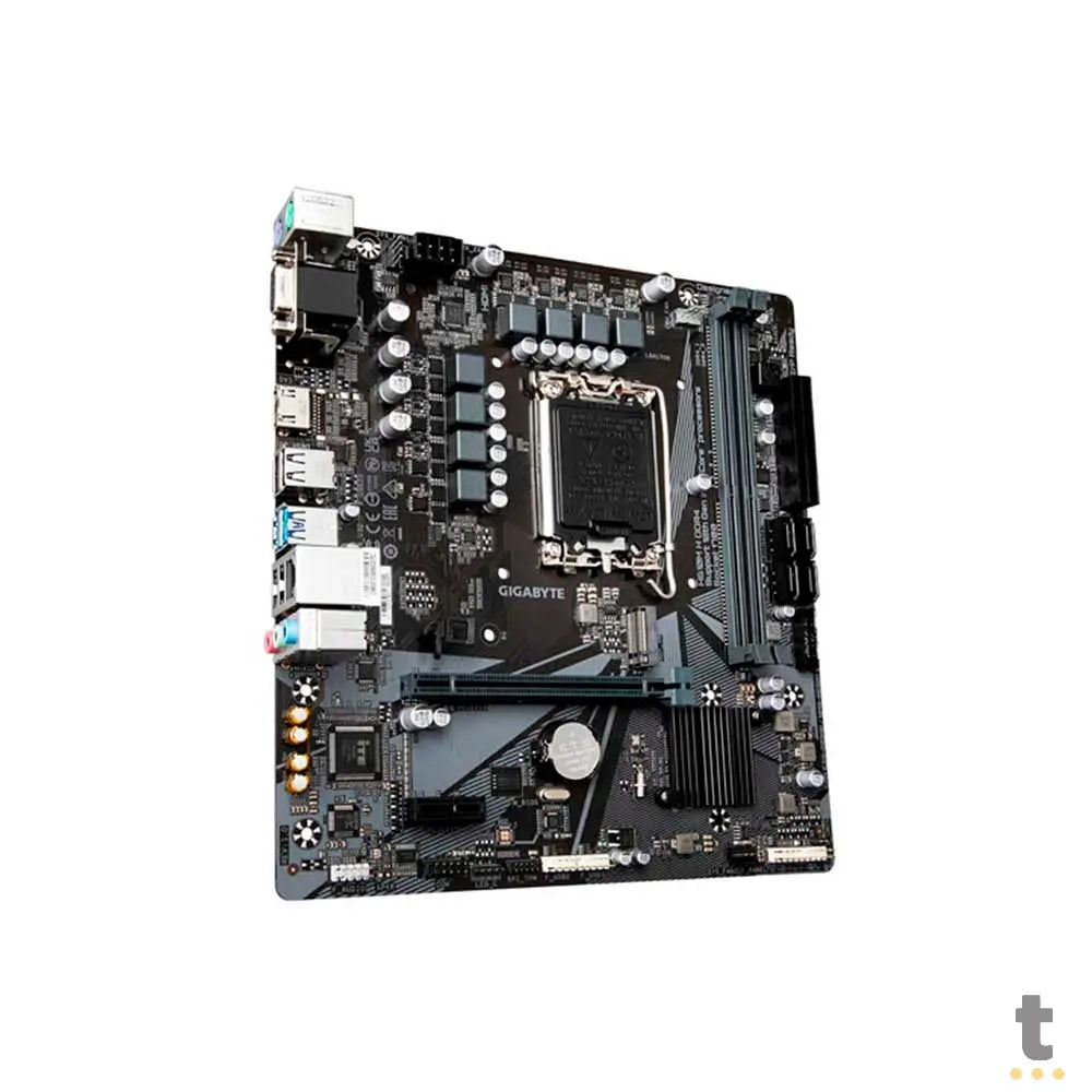 Placa Mae Gigabyte H610M H Matx Intel Lga 1700 Ddr4 Hdmi USB 3.2 D-Sub M.2 (12a Geração) Truedata
