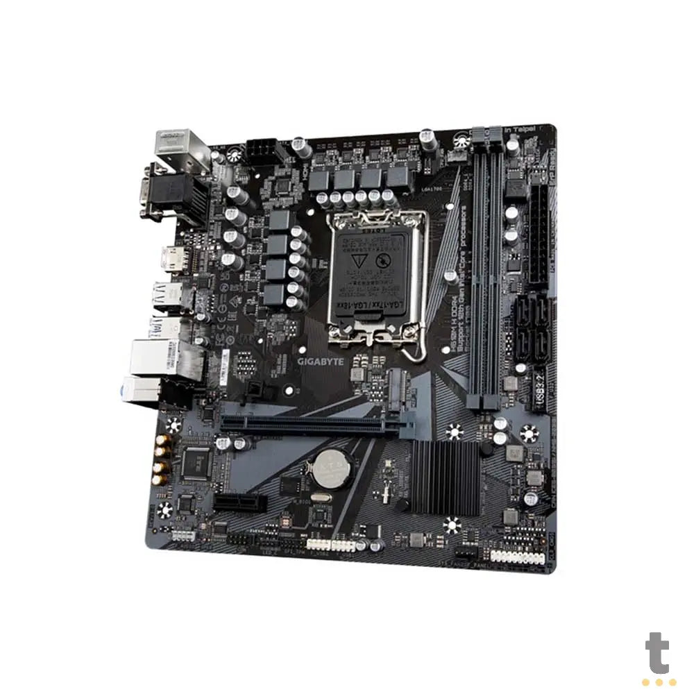 Placa Mae Gigabyte H610M H Matx Intel Lga 1700 Ddr4 Hdmi USB 3.2 D-Sub M.2 (12a Geração) Truedata