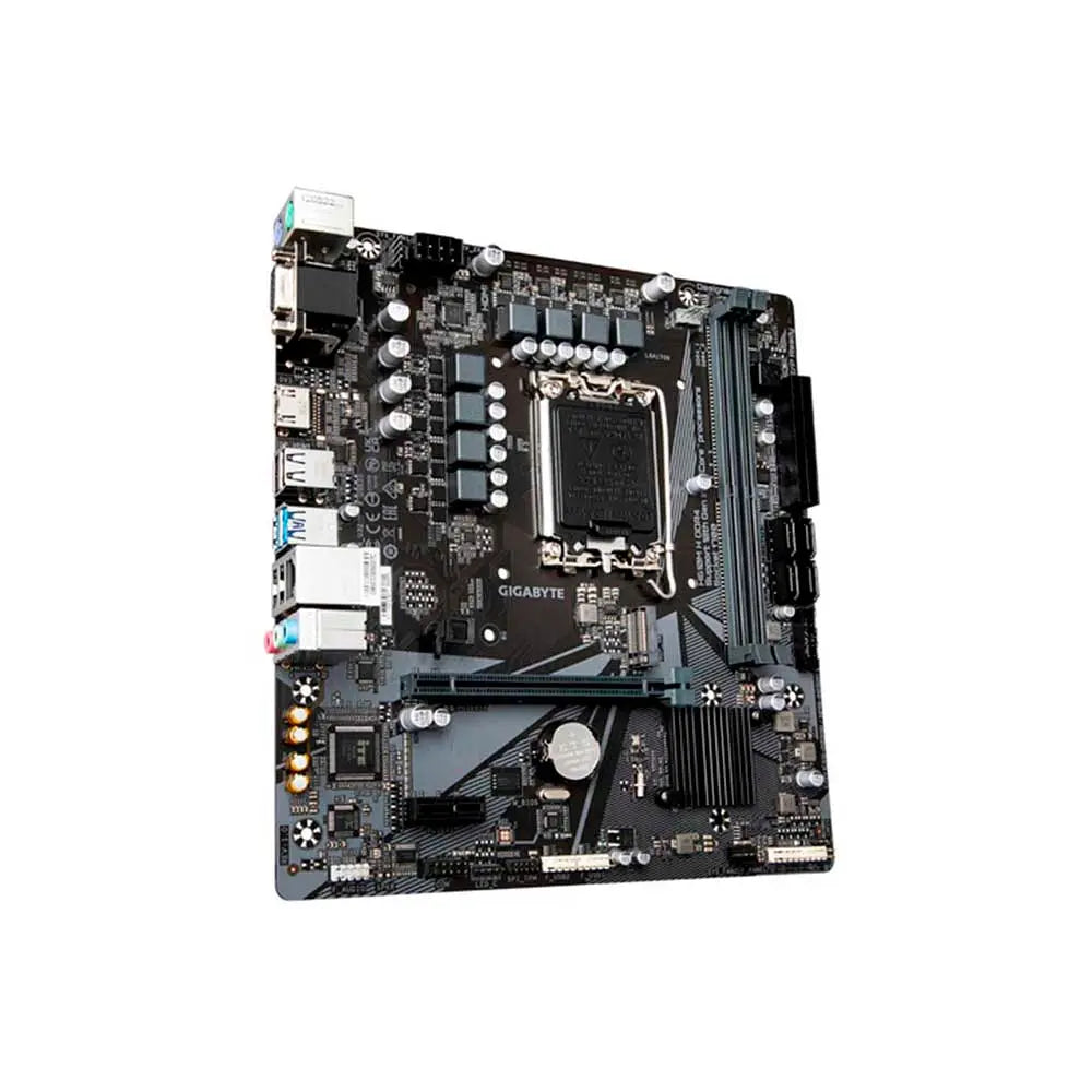 Placa Mae Gigabyte H610M H Matx Intel Lga 1700 Ddr4 Hdmi USB 3.2 D-Sub M.2 (12a Geração) Truedata