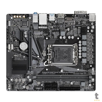 Placa Mae Gigabyte H610M H V3 Matx Intel Lga 1700 Ddr4 Hdmi USB 3.2 D-Sub M.2 (12a até 14a Geração) Truedata