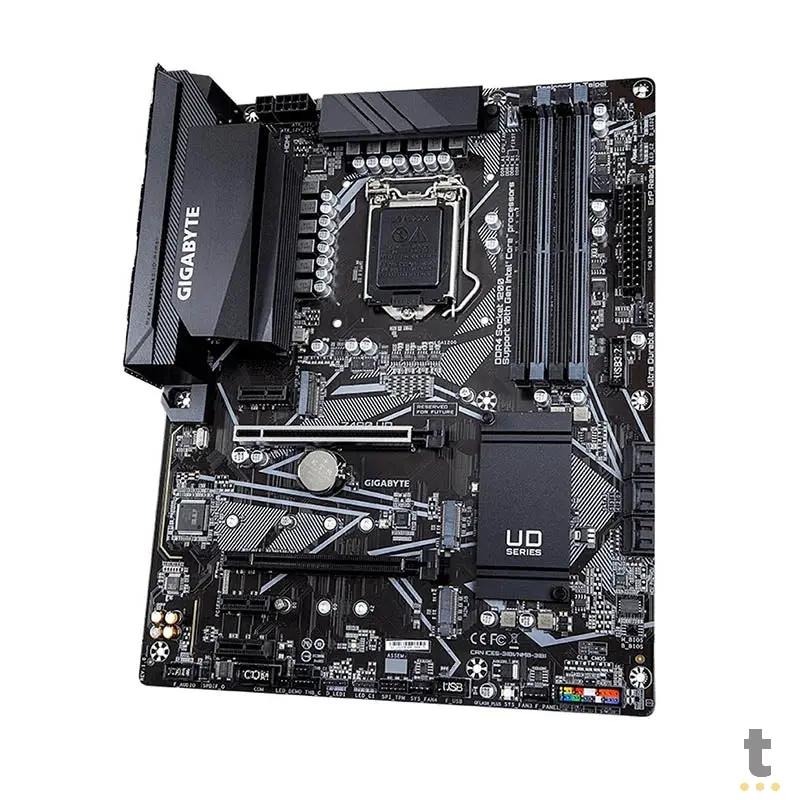 Placa Mae Gigabyte Z490 Ultra Durable Lga 1200 Atx Ddr4 Hdmi M.2 Usb 3.2 (10 Geração) Truedata