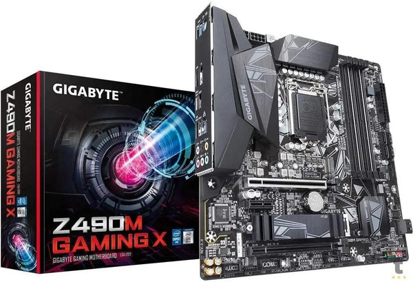 Placa Mae Gigabyte Z490M Lga 1200 M-Atx Ddr4 Hdmi Dvi M.2 Usb 3.2 Gaming X (10 Geração)