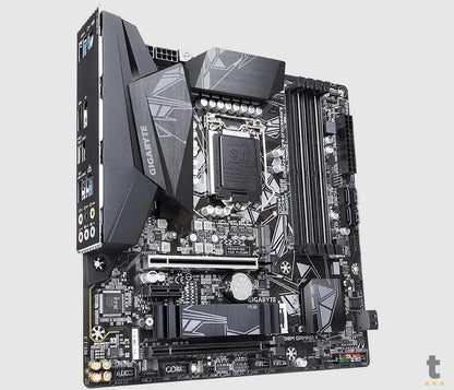 Placa Mae Gigabyte Z490M Lga 1200 M-Atx Ddr4 Hdmi Dvi M.2 Usb 3.2 Gaming X (10 Geração) Truedata
