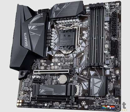 Placa Mae Gigabyte Z490M Lga 1200 M-Atx Ddr4 Hdmi Dvi M.2 Usb 3.2 Gaming X (10 Geração) Truedata