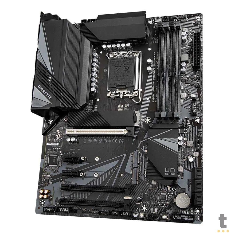 Placa Mae Gigabyte Z690 UD Atx Lga 1700 Ddr4 Hdmi USB Displayport M.2 NVME (12a Geração) Truedata