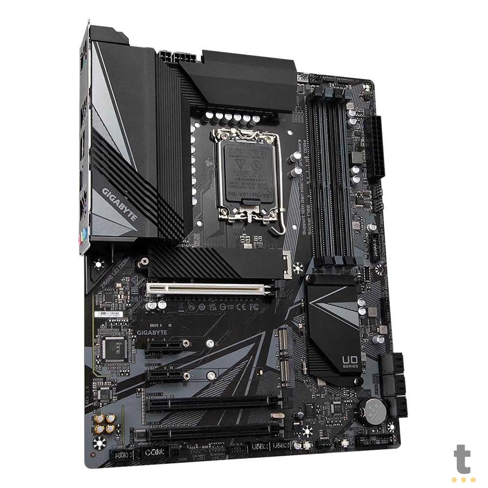 Placa Mae Gigabyte Z690 UD Atx Lga 1700 Ddr4 Hdmi USB Displayport M.2 NVME (12a Geração) Truedata