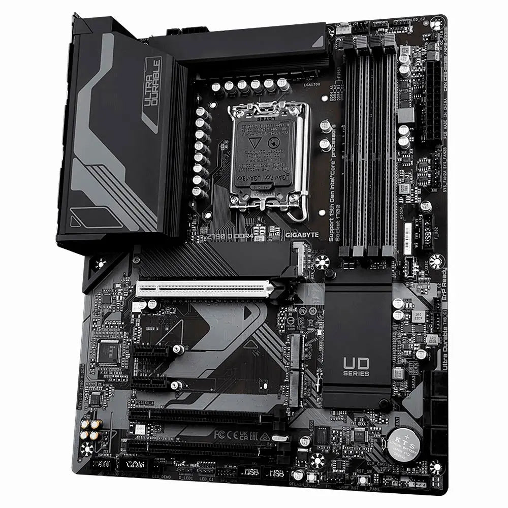 Placa Mae Gigabyte Z790 D UD Atx Lga 1700 Ddr4 Hdmi Displayport M.2 NVME USB-C (12a, 13a e 14a Geração) - Z790 D DDR4 1. Truedata
