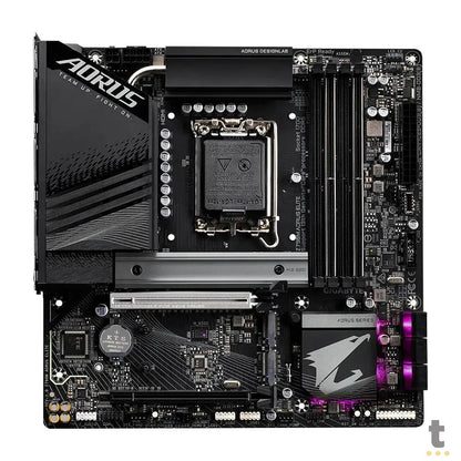 Placa Mae Gigabyte Z790M Aorus Elite 1.1 Atx Lga 1700 Ddr5 Hdmi Displayport M.2 NVME (12a, 13a e 14a Geração) - Z790M Truedata