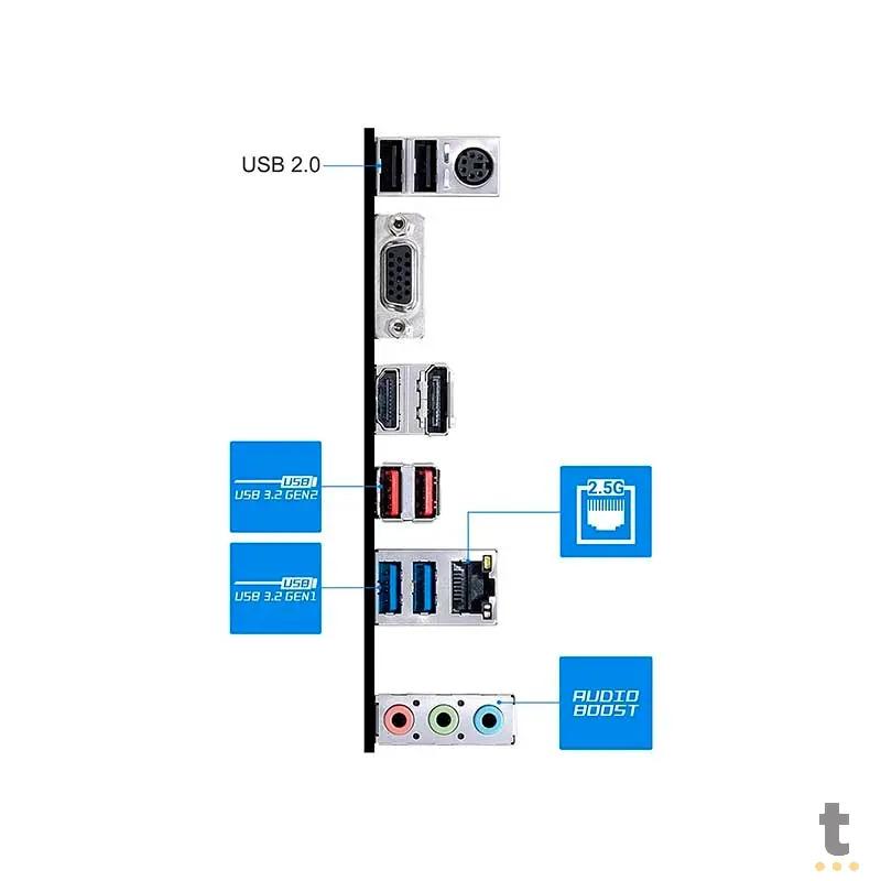 Placa Mae MSI Pro-VDH B560M Lga 1200 Ddr4 5066mhz Hdmi M.2 Usb 3.2 (10a e 11a Geração) Truedata