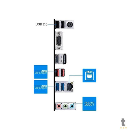 Placa Mae MSI Pro-VDH B560M Lga 1200 Ddr4 5066mhz Hdmi M.2 Usb 3.2 (10a e 11a Geração) Truedata