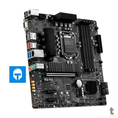 Placa Mae MSI Pro-VDH B560M Lga 1200 Ddr4 5066mhz Hdmi M.2 Usb 3.2 (10a e 11a Geração) Truedata