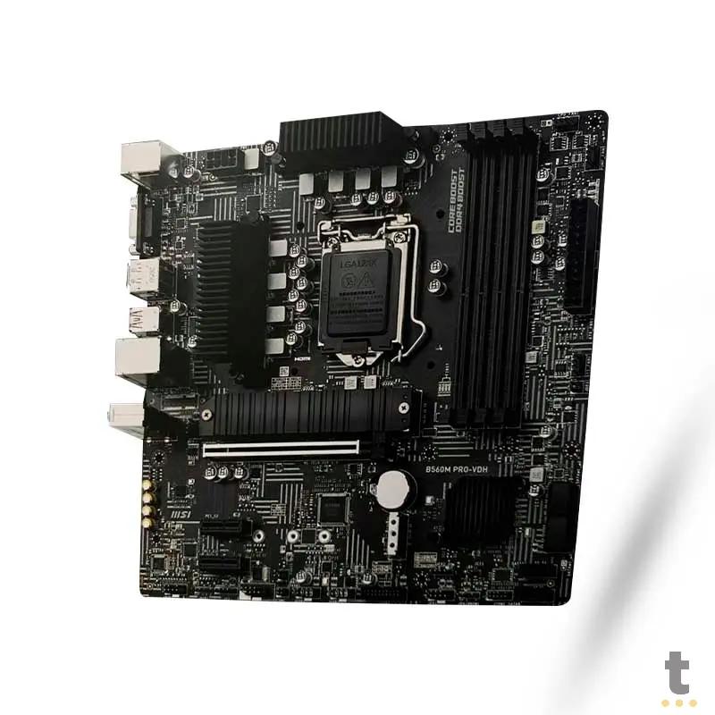 Placa Mae MSI Pro-VDH B560M Lga 1200 Ddr4 5066mhz Hdmi M.2 Usb 3.2 (10a e 11a Geração) Truedata