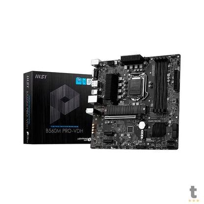 Placa Mae MSI Pro-VDH B560M Lga 1200 Ddr4 5066mhz Hdmi M.2 Usb 3.2 (10a e 11a Geração) Truedata