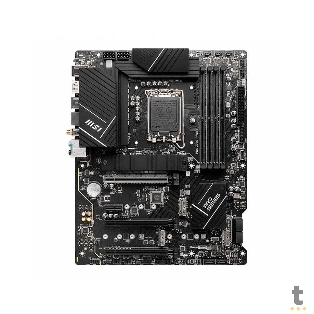 Placa Mae MSI Z790-P Pro Wi-Fi Atx Intel Lga 1700 DDR5 Hdmi Displayport M.2 NVME USB-C (12a, 13a Geração) - B760M GAMING Truedata
