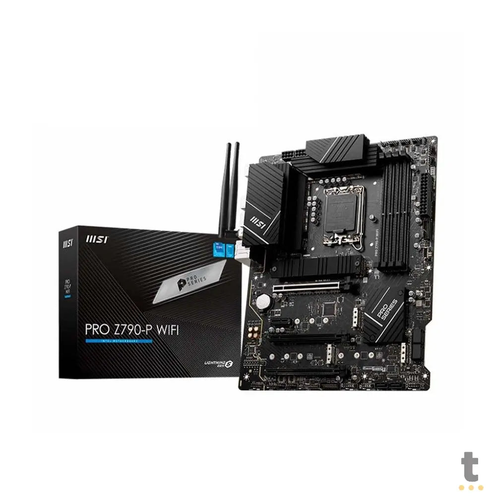 Placa Mae MSI Z790-P Pro Wi-Fi Atx Intel Lga 1700 DDR5 Hdmi Displayport M.2 NVME USB-C (12a, 13a Geração) - B760M GAMING Truedata