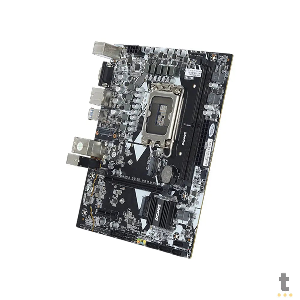 Placa Mae PcYes B760 Intel Lga 1700 Ddr5 Hdmi DP Vga Usb-C (12a, 13a e 14a Geração) - Pcyb760-14G64 Truedata